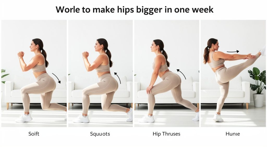Comment grossir des hanches : guide pratique
