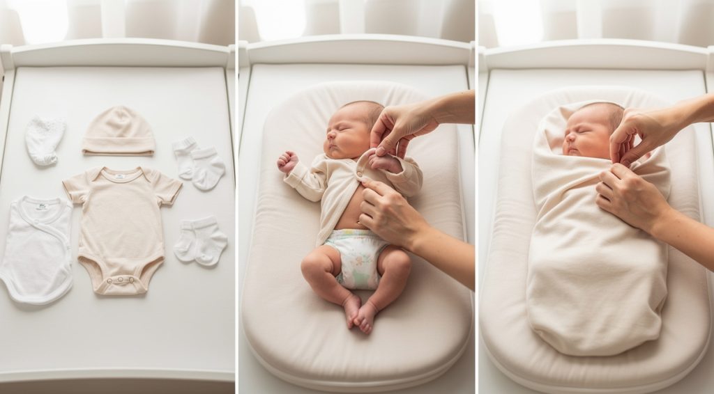 Comment habiller bébé à la naissance