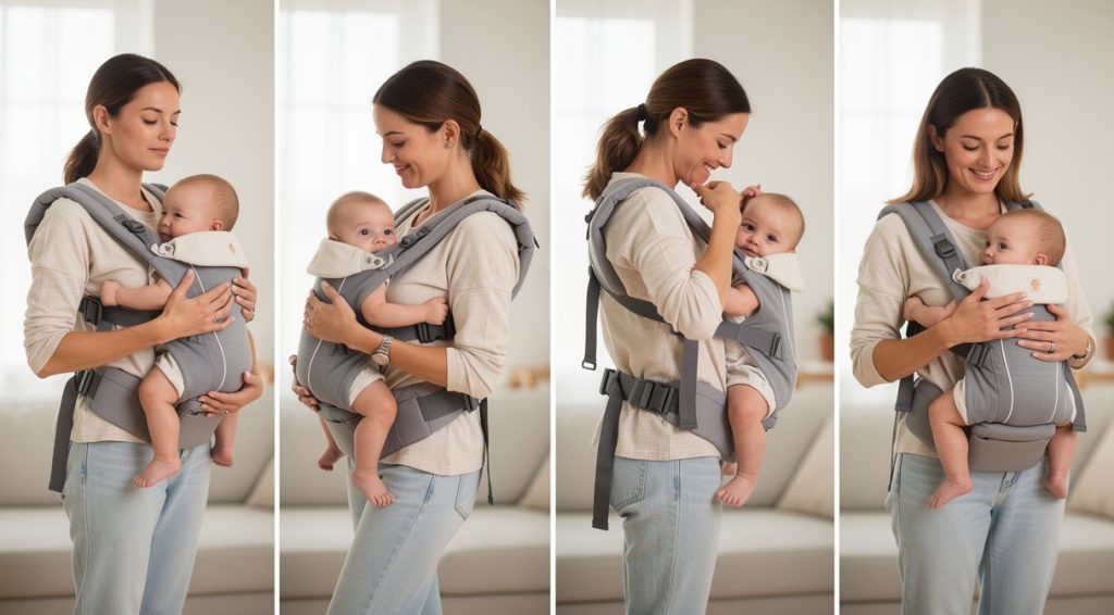 Comment habiller bébé en porte-bébé