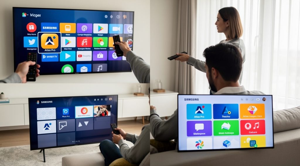 Comment installer Atlas Pro sur TV Samsung