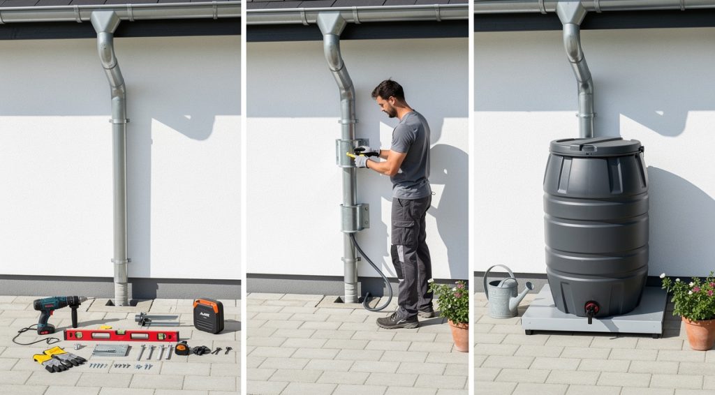 Comment installer un récupérateur d&rsquo;eau : guide complet