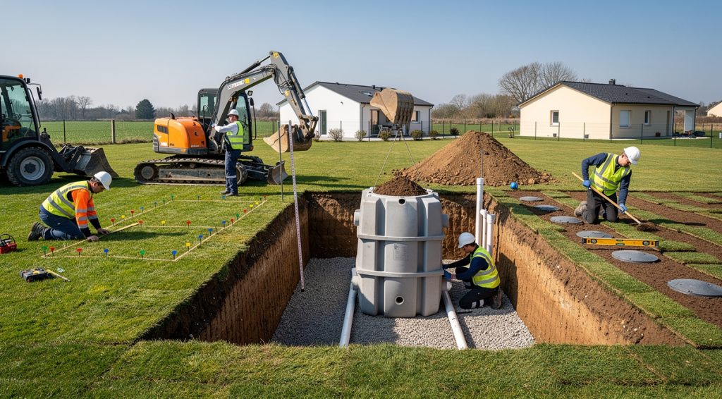 Comment installer une fosse septique : guide complet