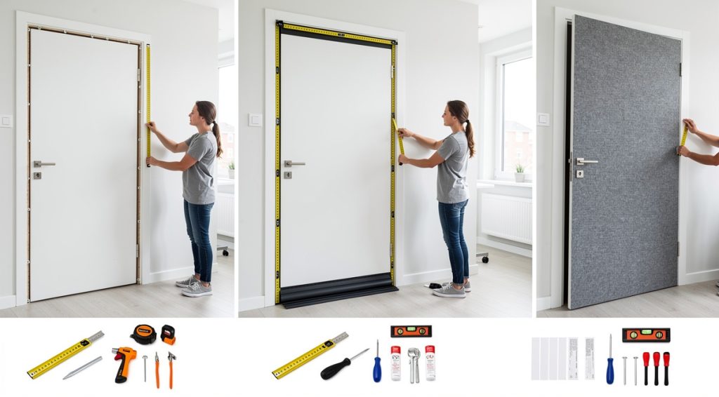 Comment isoler phoniquement une porte