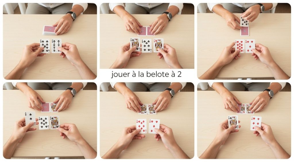 Comment jouer à la belote à 2