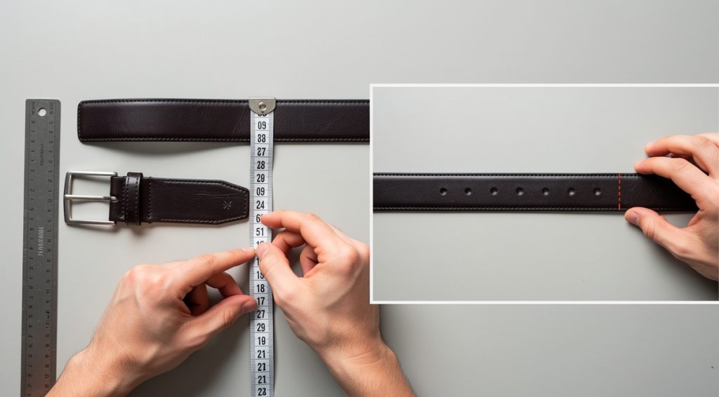 Comment mesurer une ceinture homme