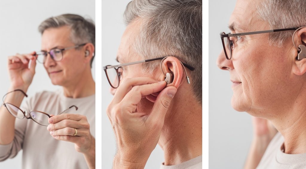 Comment mettre des appareils auditifs avec des lunettes