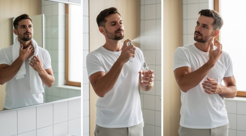Comment mettre du parfum homme : guide complet