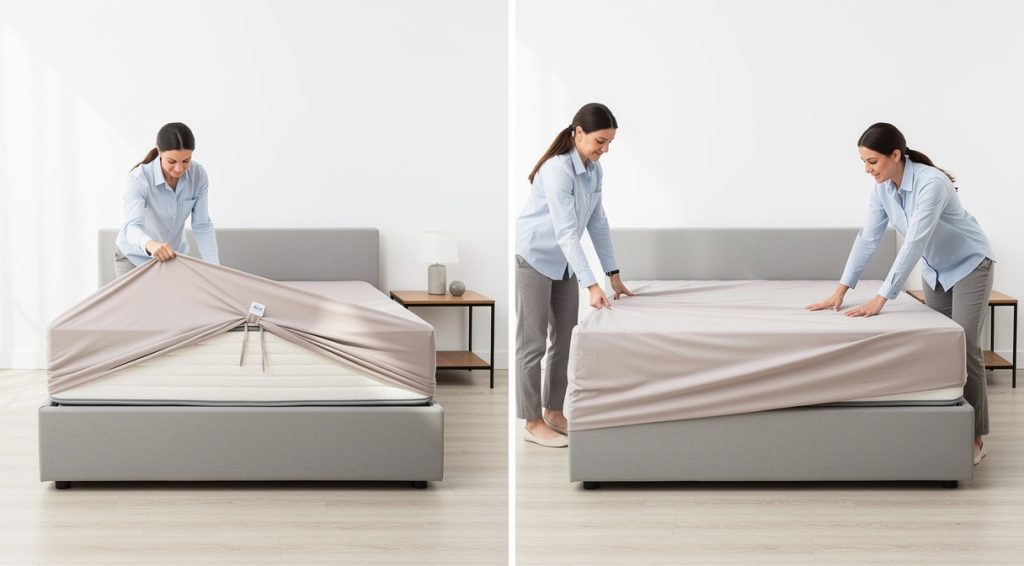 Comment mettre un drap-housse : guide pratique