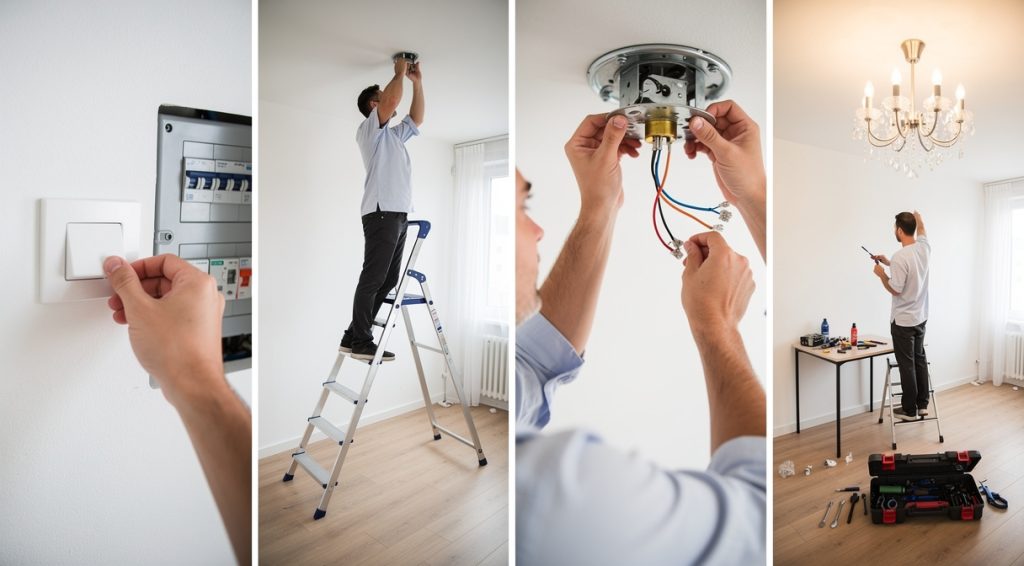 Comment mettre un lustre : guide complet