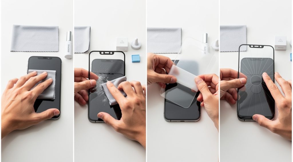 Comment mettre une vitre de protection