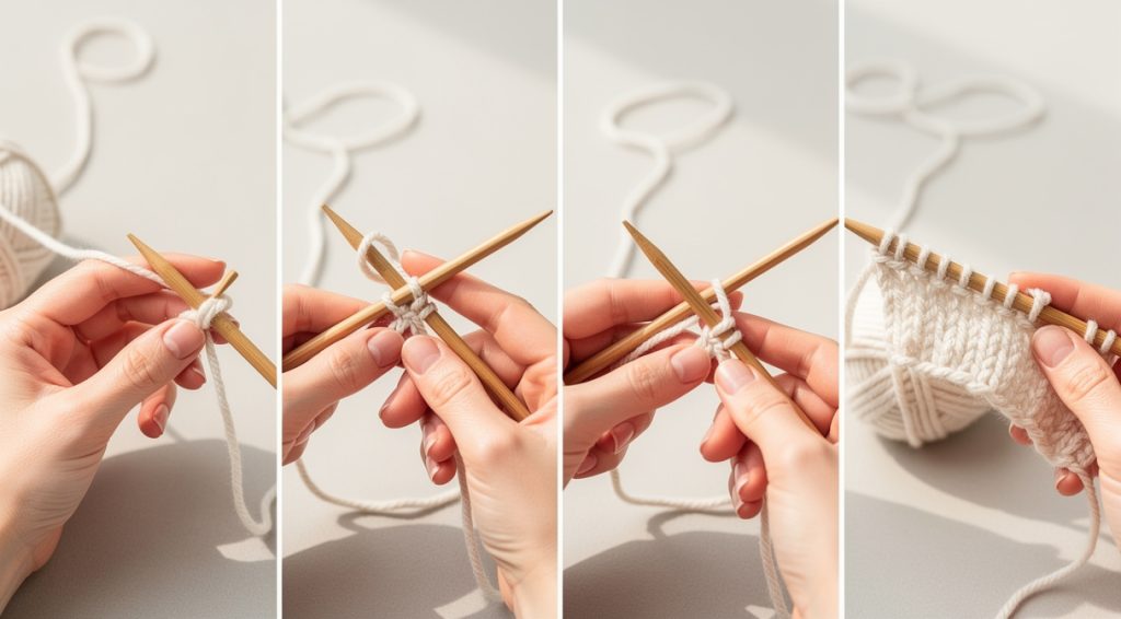 Comment monter des mailles au tricot