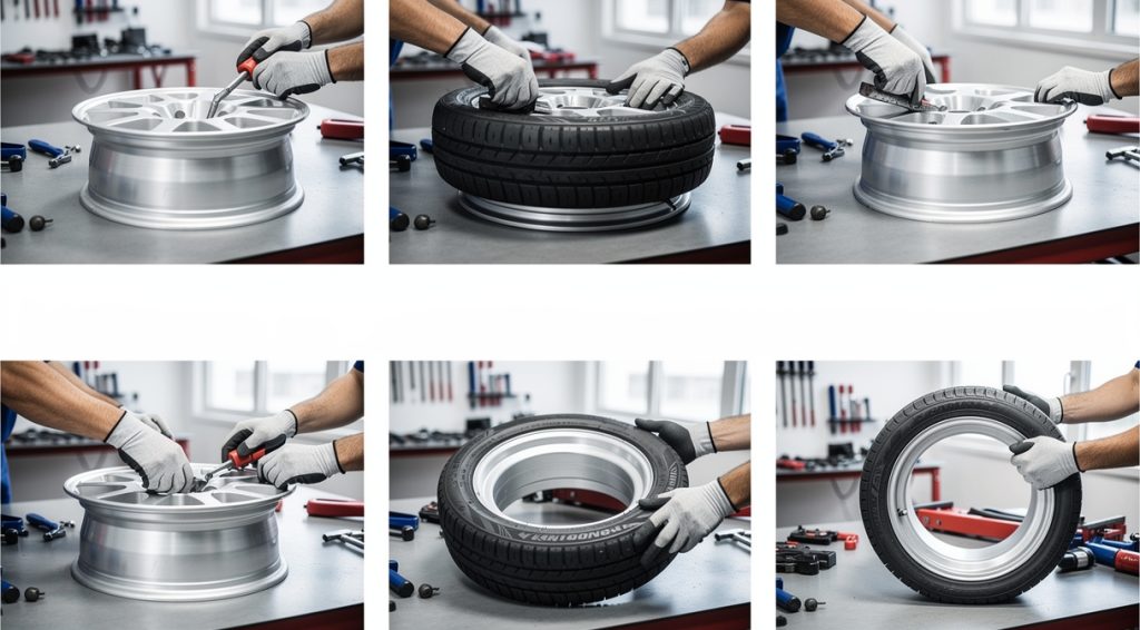 Comment monter un pneu sur jante