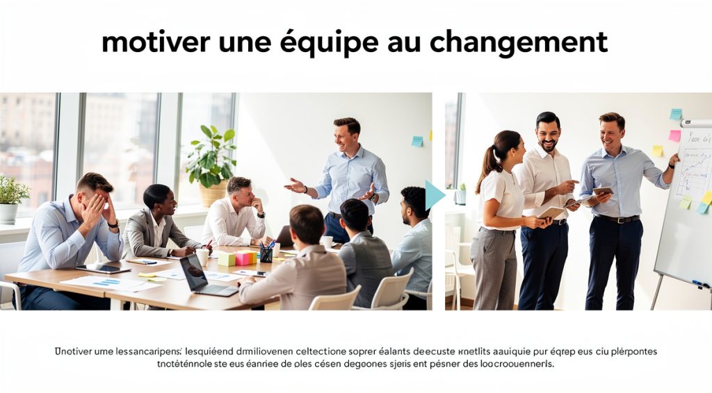 Comment motiver une équipe au changement