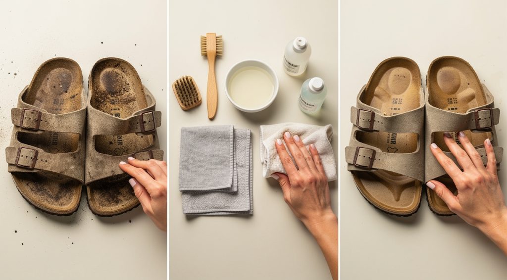 Comment nettoyer des Birkenstock en daim