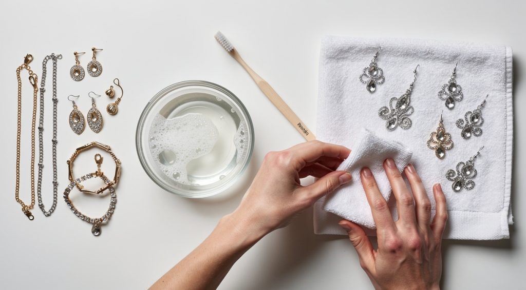 Comment nettoyer des bijoux fantaisie