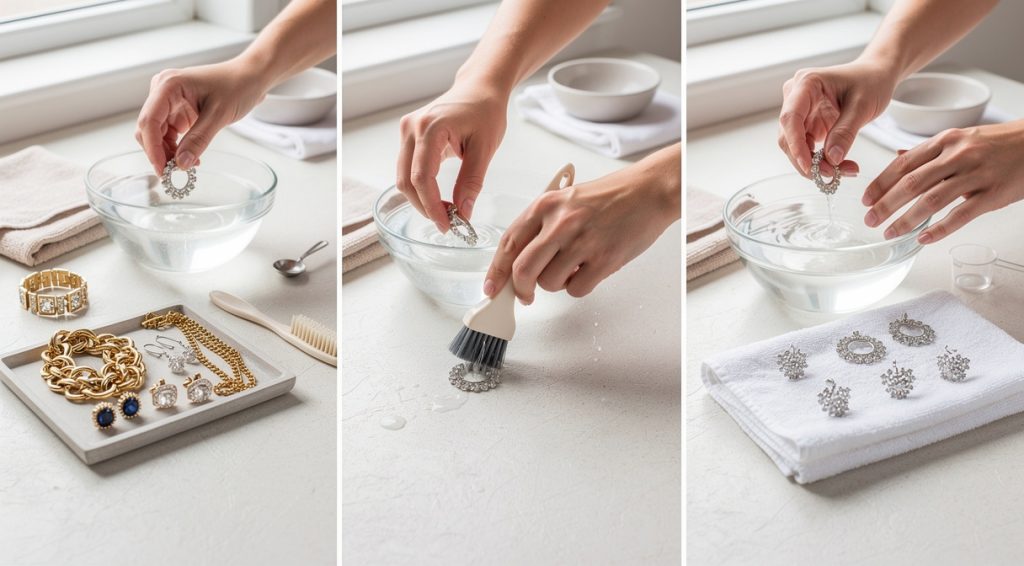 Comment nettoyer des bijoux fantaisie