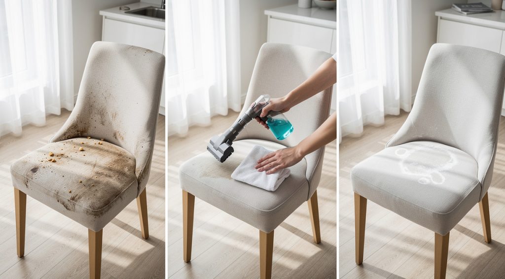 Comment nettoyer des chaises en tissu