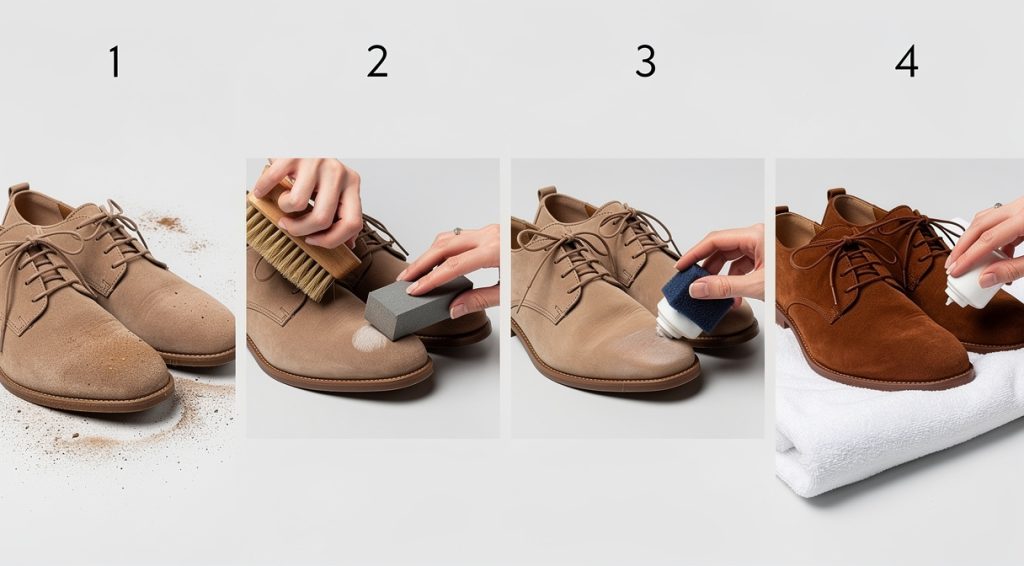 Comment nettoyer des chaussures en nubuck