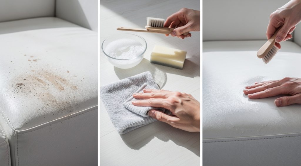 Comment nettoyer du simili cuir efficacement