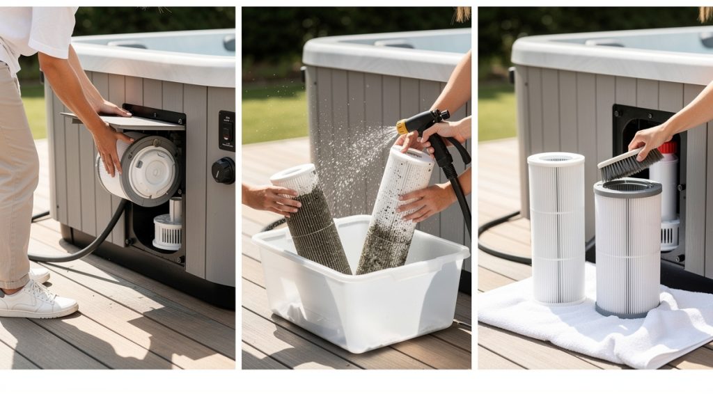 Comment nettoyer les filtres de spa