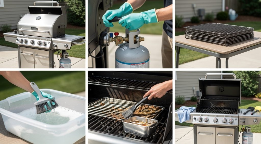 Comment nettoyer un barbecue à gaz : guide complet