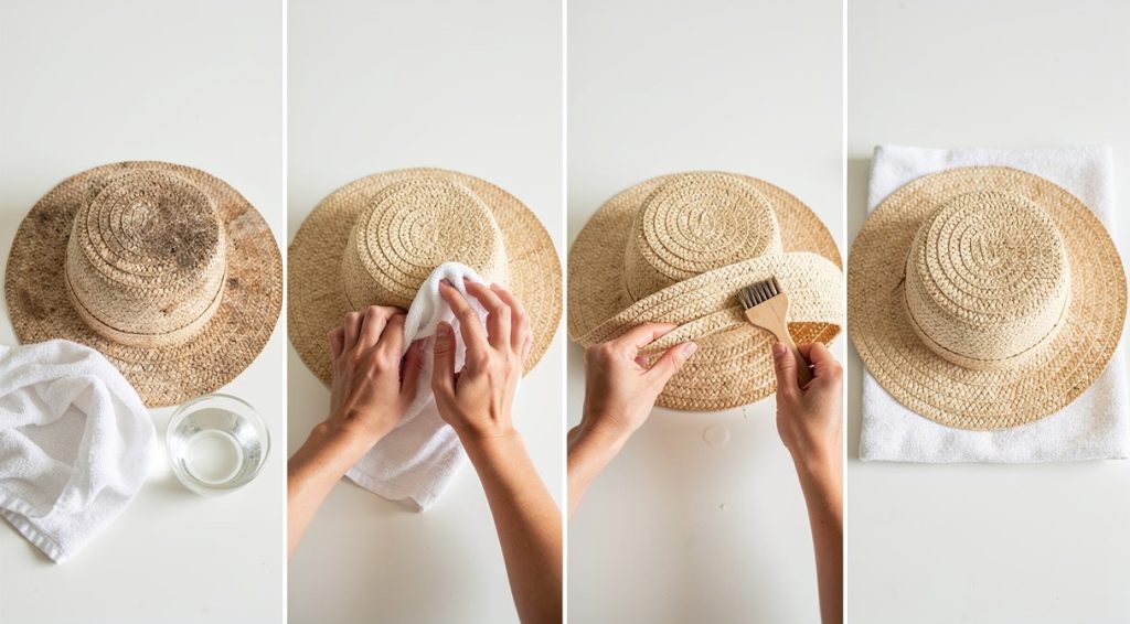 Comment nettoyer un chapeau de paille