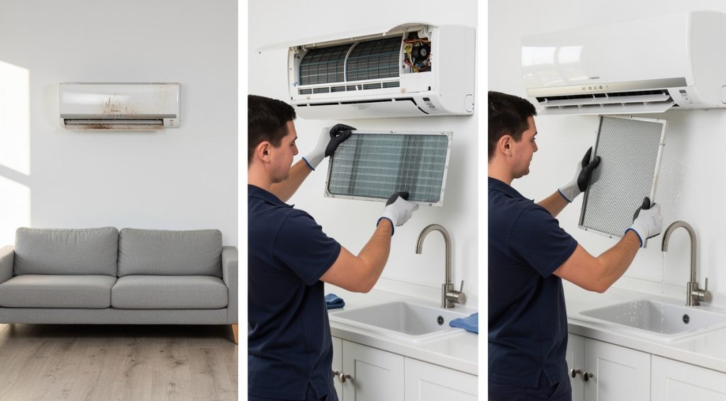 Comment nettoyer un climatiseur mural : guide pratique