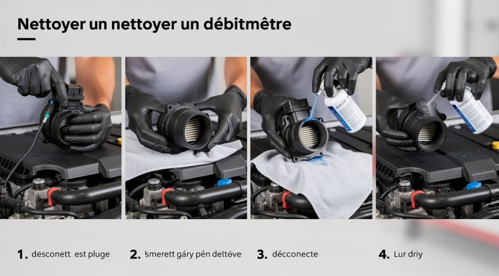 Comment nettoyer un débitmètre d&rsquo;air