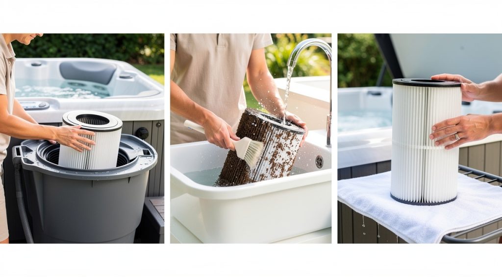 Comment nettoyer un filtre de spa : guide pratique