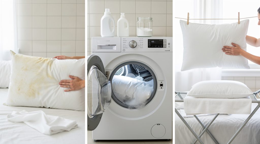 Comment nettoyer un oreiller : guide complet