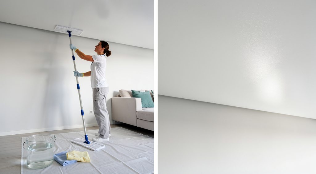 Comment nettoyer un plafond tendu : guide complet