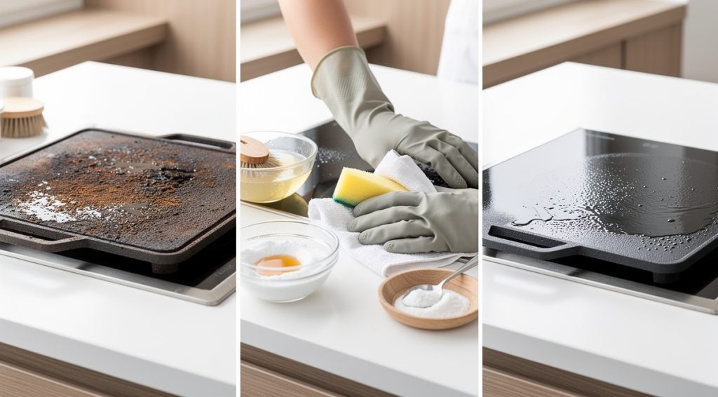 Comment nettoyer un poêle en fonte