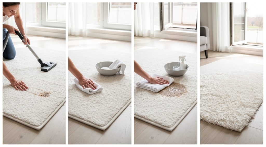 Comment nettoyer un tapis en laine