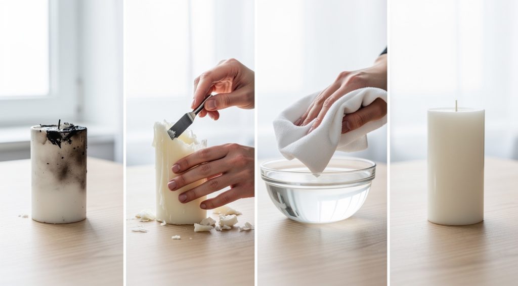 Comment nettoyer une bougie efficacement