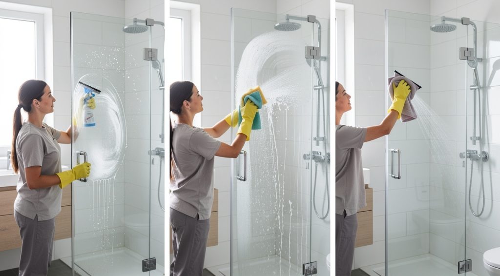 Comment nettoyer une cabine de douche : guide complet