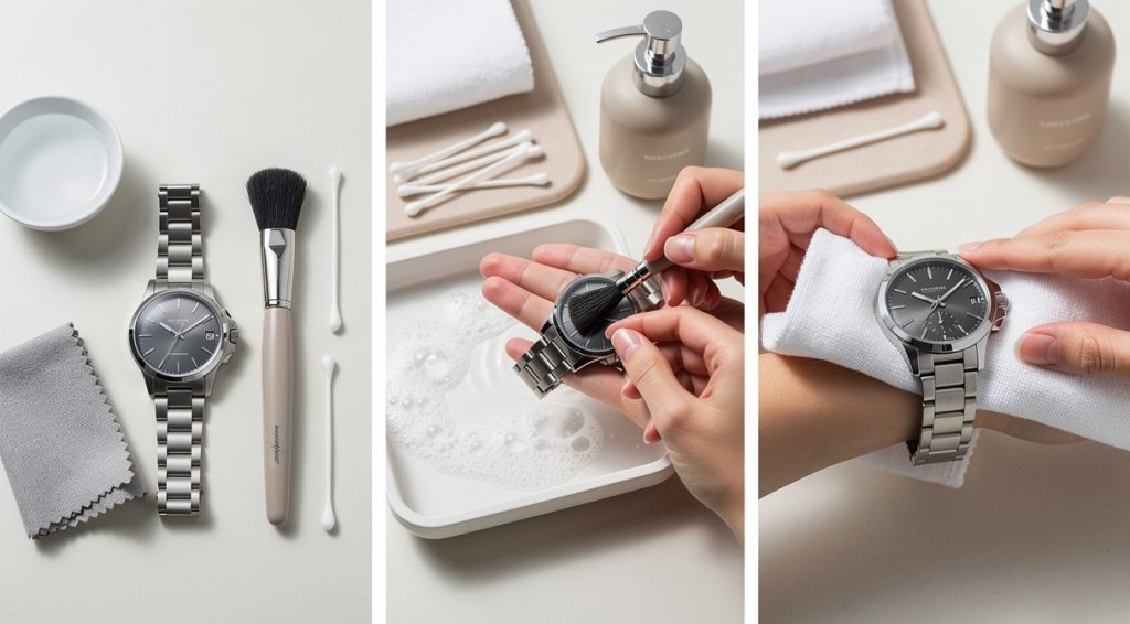 Comment nettoyer une montre : guide complet
