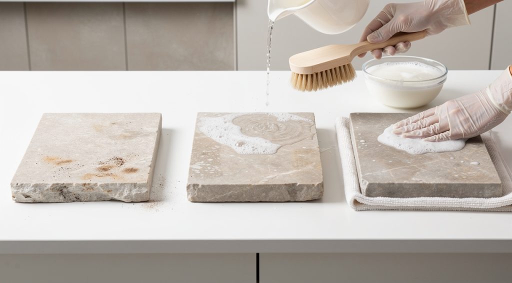 Comment nettoyer une pierre naturelle