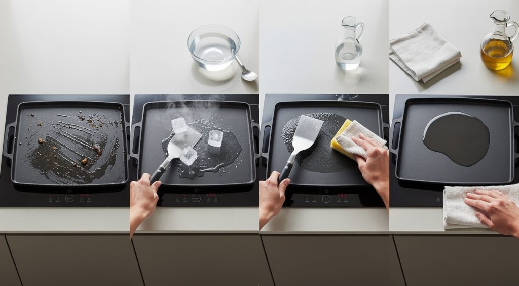 Comment nettoyer une plancha en fonte