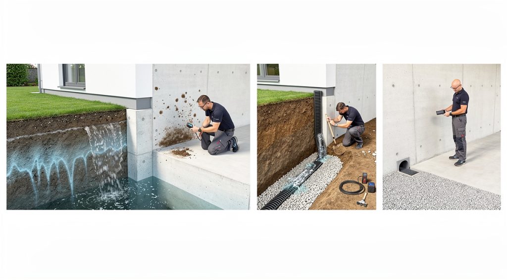 Comment neutraliser une source sous une maison