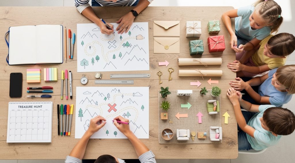 Comment organiser une chasse au trésor : guide complet