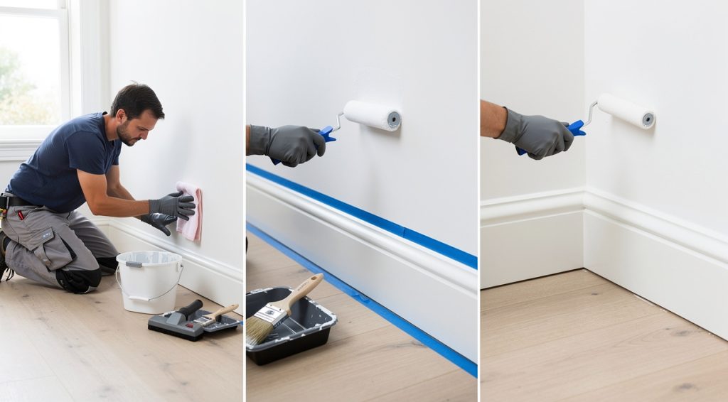Comment peindre des plinthes : guide complet
