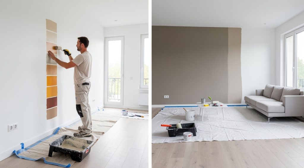 Comment peindre pour agrandir une pièce