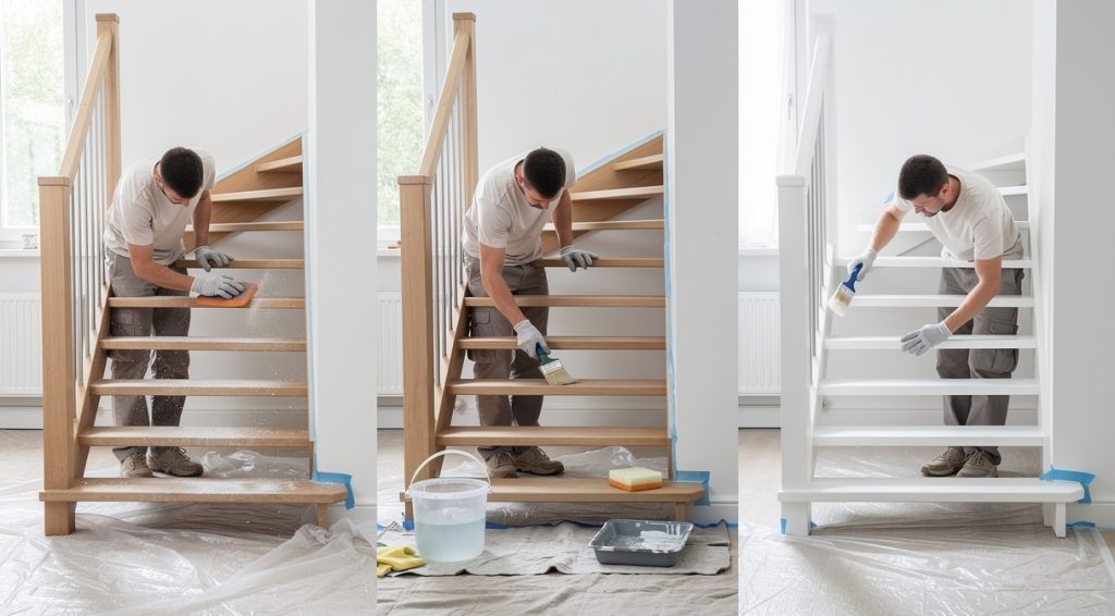 Comment peindre un escalier en bois