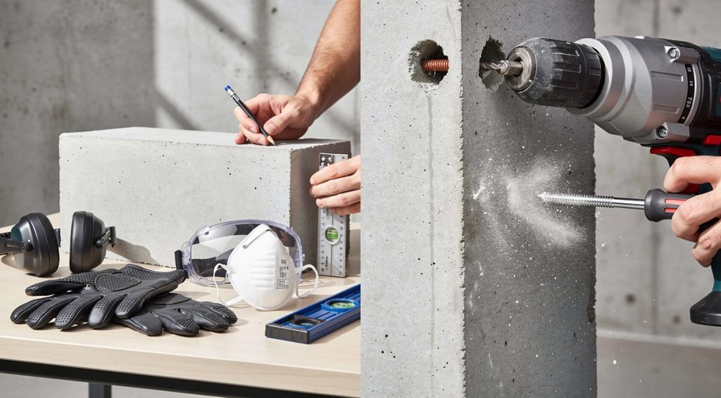 Comment percer du béton : guide complet