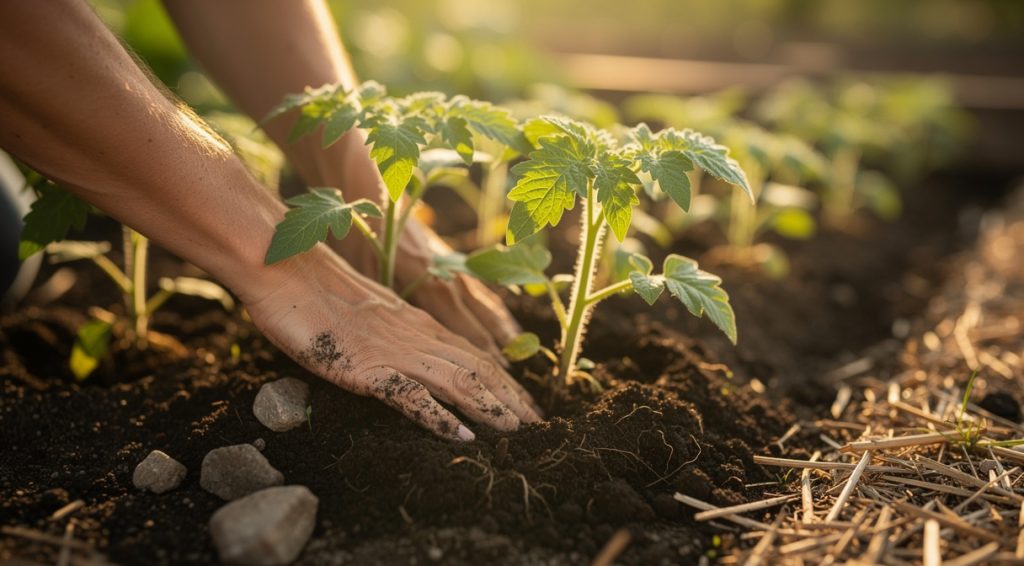 Comment planter les pieds de tomates