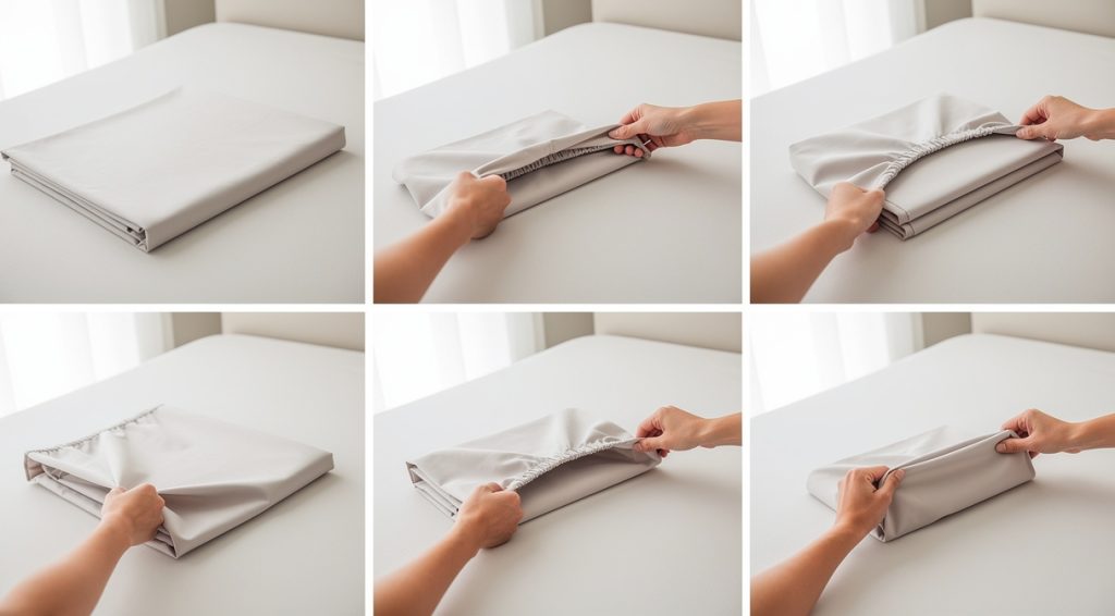 Comment plier un drap-housse facilement