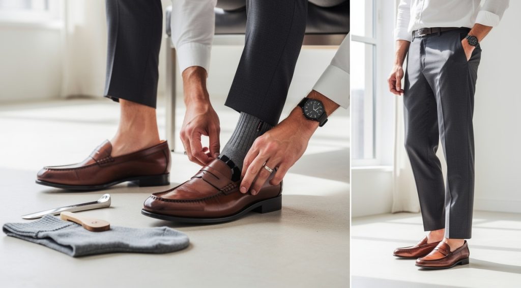 Comment porter des mocassins homme