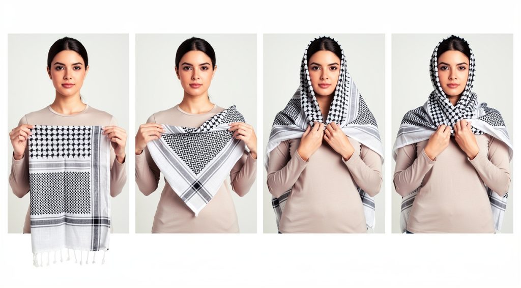 Comment porter le keffieh : guide pratique