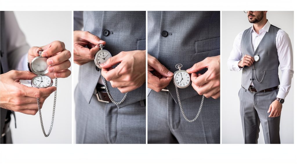 Comment porter une montre à gousset