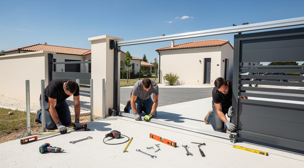 Comment poser un portail coulissant : guide complet